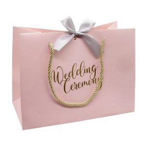 Custom Printed Paper Bags With Your Own Logo Cardboard Shopping Bags For Luxury Gift Packaging