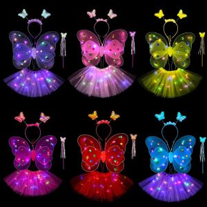 Glowing Butterfly Wings