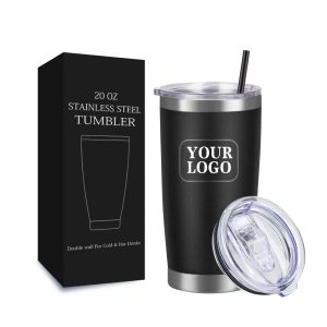 Custom logo  20 oz Double Wall Coffee Mug