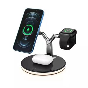 3 In 1 Universal Wireless Phone Charger Quick Charging Custom Wireless Charger 2023 High Quality Mobile Desktop Wireless Charger