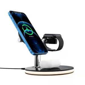 3 In 1 Universal Wireless Phone Charger Quick Charging Custom Wireless Charger 2023 High Quality Mobile Desktop Wireless Charger