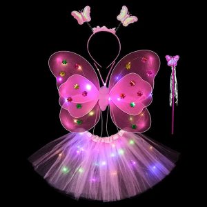 Glowing Butterfly Wings