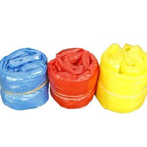 Plastic Ball Key Chain Disposable Raincoat