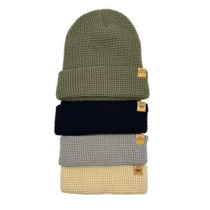 Custom Knitted Winter Waffle Beanie Hat