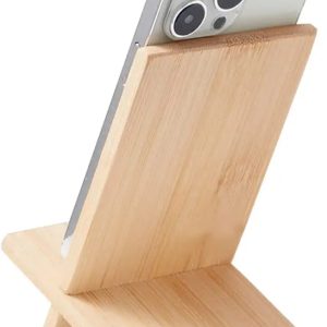 Hot Sale Portable Table Stand Universal 100% Bamboo Wood Mobile Phone Cell Phone Holder Stand