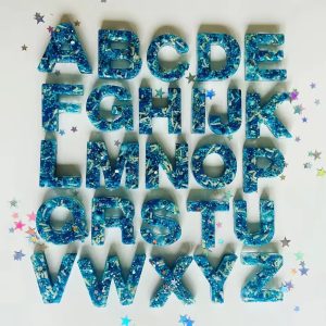 3D Acrylic Fillable Letters