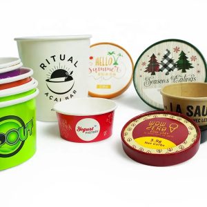 Ice Cream Cups Disposable Cups-24