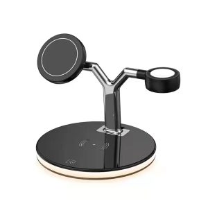 3 In 1 Universal Wireless Phone Charger Quick Charging Custom Wireless Charger 2023 High Quality Mobile Desktop Wireless Charger