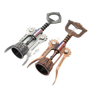 Hot Selling Red Wine Opener Corkscrew High End Wine Stopper Custom Gift Souvenir Wine Accessories