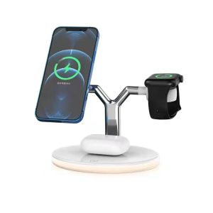 3 In 1 Universal Wireless Phone Charger Quick Charging Custom Wireless Charger 2023 High Quality Mobile Desktop Wireless Charger