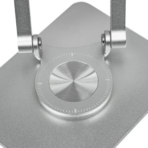 Charmount Aluminum Adjustable Rotating Mobile Portable Tablet Stand Tablet Mobile Aluminum Alloy Desktop Phone Stand