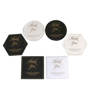 Customized Coaster Shapes