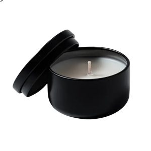 Stylish Little Black Jar Candle