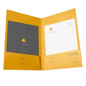 Business Folders-yellow