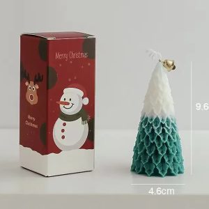 Low Price Christmas Tree Custom Manufacturing of Private Label Soy Wax Mini Small All Natural Luxury Scented Dinner Taper Candle