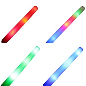 Custom Waterproof Wedding Cheer Light Up Led Foam Glow Stick for Party and Concert LED Glow Stick