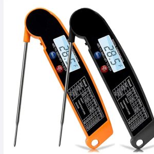 Online Top Seller Accurate Food Electronic Thermometer Barbecue Thermometer Probe Folding Kitchen Thermometer