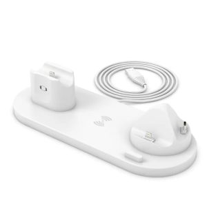 Wireless Charging Station Top sale 6 in 1 wireless charger customized brand Fast Charging Stand for phone/smart watch/earphone