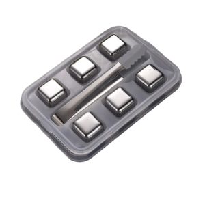Fascinating Price Bar Accessories Cooling Stones Stainless Steel 304 Whiskey Ice Cube Wine Stone Customized Ice Cub