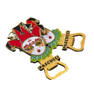 Hot Bulk Key Chain Beer Bottle Opener Cheap Metal Magnetic Wine Opener Keyholder Soft Enamel Custom Bottle Opener Keychain