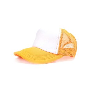 sublimation trucker hat custom logo Us warehouse 5 panel polyester hat for sublimation foam mesh baseball cap sublimation hat