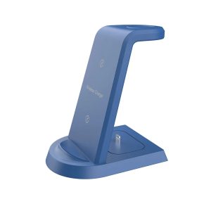 Low Price Fast 3 In 1 Cellphone Mobile Wireless Phone Charger Stand Black Custom Logo For Iphone 15 14 13