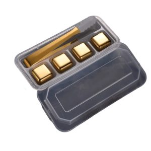 Fascinating Price Bar Accessories Cooling Stones Stainless Steel 304 Whiskey Ice Cube Wine Stone Customized Ice Cub