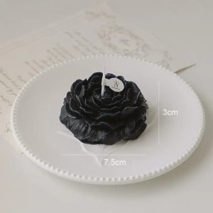 Custom Luxury Aromatic Gift Wax Scented Subshrubby Peony Flower Candles For Wedding