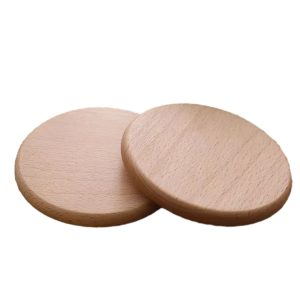 XS ltd. Factory Supply Round Square Walnut Bamboo Coaster Custom Beer Drink Print Wooden MDF Coaster