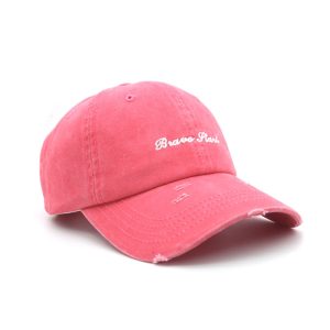 Wholesale 6 Panel Metal Buckle Untructured Cotton Vintage Gorras Custom Embroidery Logo Baseball Cap Washed Distressed Dad Hats