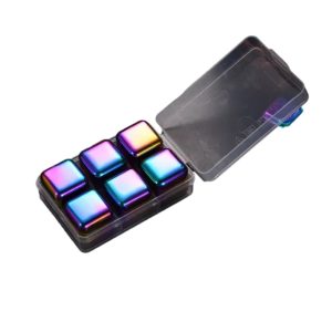 Fascinating Price Bar Accessories Cooling Stones Stainless Steel 304 Whiskey Ice Cube Wine Stone Customized Ice Cub