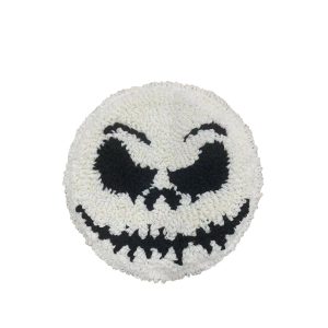 Innermor Halloween Handmade ghost pumpkin Tufted Cup Coasters Mini Mug Rug All Saints' Day Festival table decor cup mat