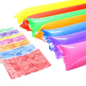 High-density, high-quality inflatable response sticks
