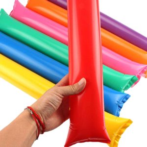 High-density, high-quality inflatable response sticks