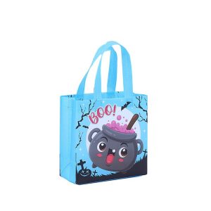 Eco-friendly Foldable Reusable Non Woven Fabric PP Laminated Christmas Rustic Totes Shopping Bags