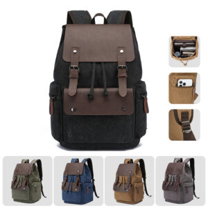 Microfiber Leather Backpack
