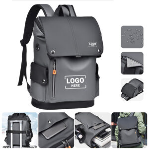 PU Leather Laptop Backpack